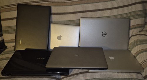 Job lot various laptops - job, dell