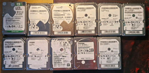 Mixed brands laptop - laptop, hard