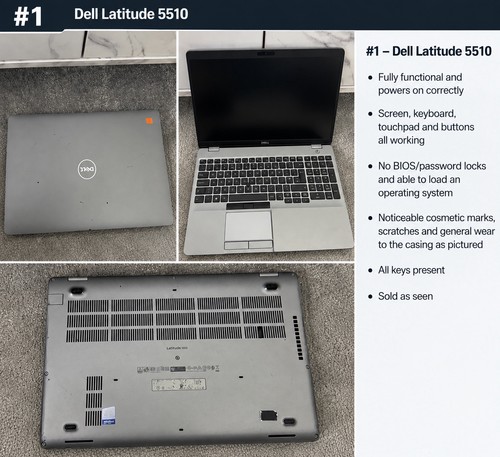 Job lot dell latitude 5510 - lot,